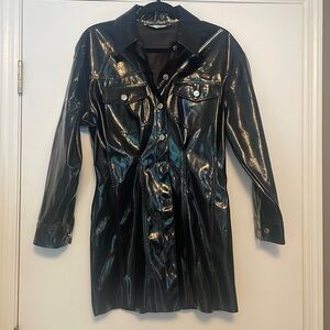 Zara Latex Dress/Jacket